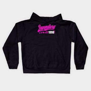 Legendary since 1998, pink Kids Hoodie